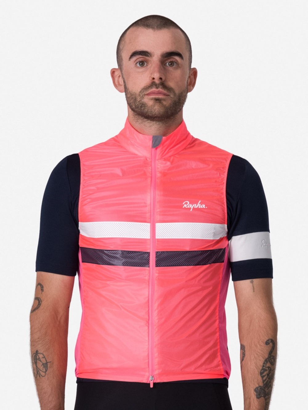 Rapha Men’s Brevet Gilet Lightweight and Packable Windblock Vest